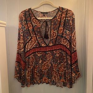 American Eagle Paisley Top